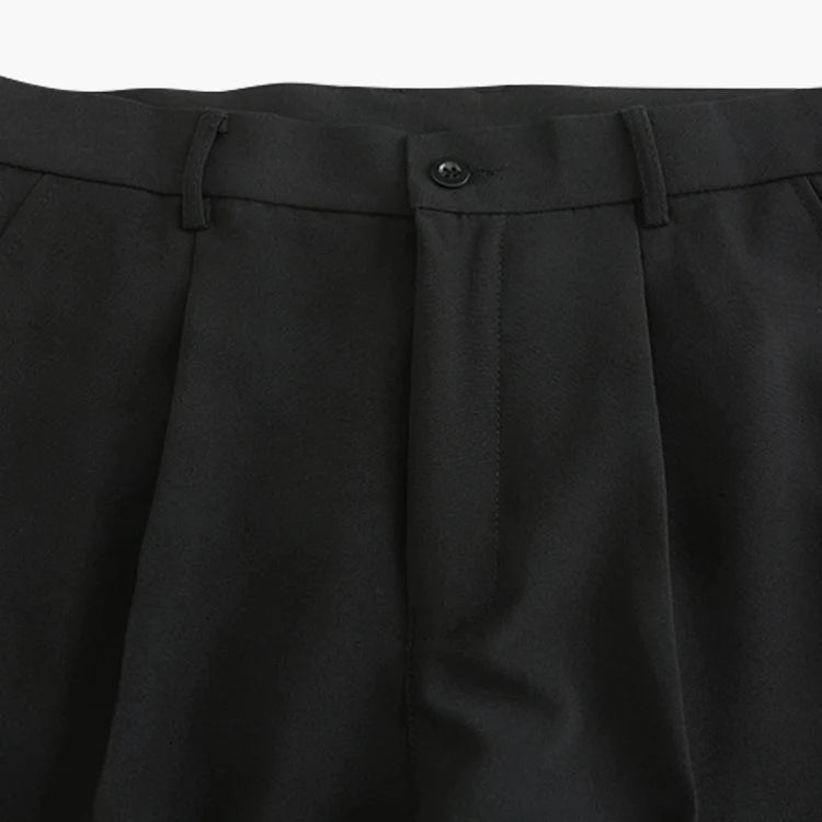 Gavin Men's Trousers | Fitted Cut, Pleated Detail 3