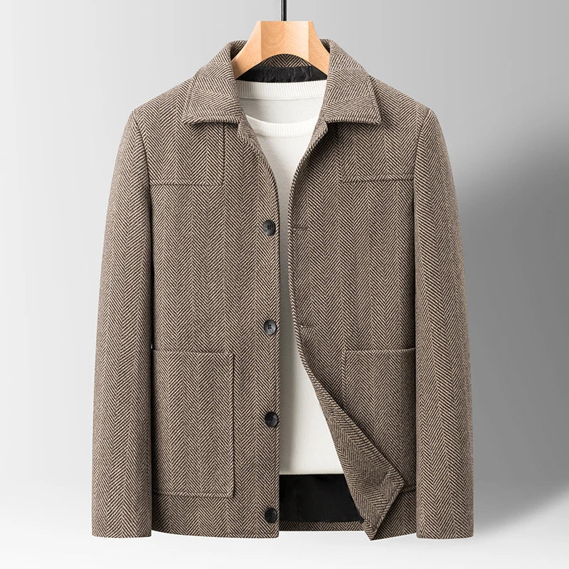 Arden Men's Jacket | Soft Lambswool-Rich Fabric, Tailored Fit 0