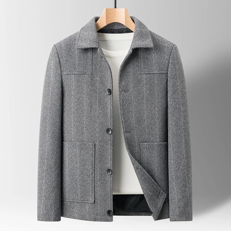 Arden Men's Jacket | Soft Lambswool-Rich Fabric, Tailored Fit 4