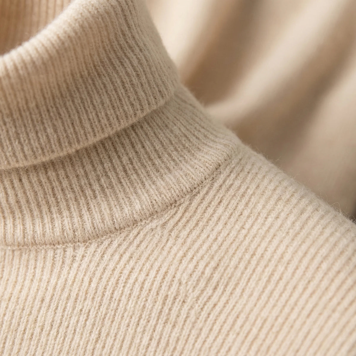 Aveline Unisex Turtleneck Sweater | Soft Wool-Look, Fitted Design 7
