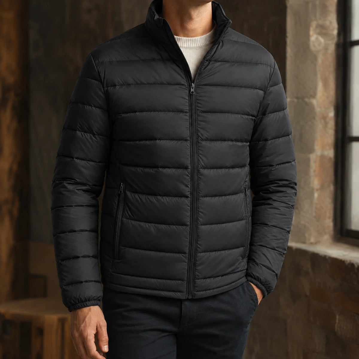 Bren Women's Quilted Jacket | Lightweight Padded, Stand Collar 6