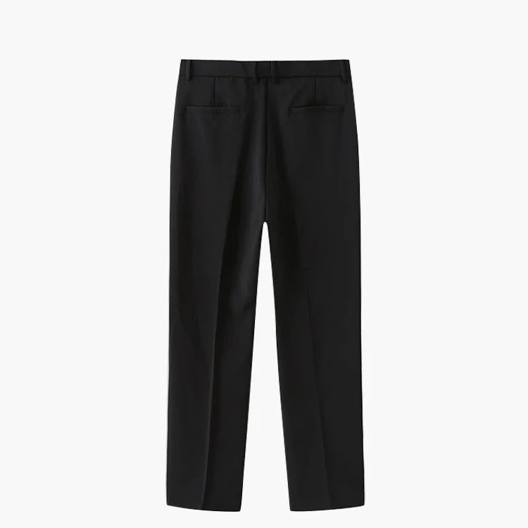 Gavin Men's Trousers | Fitted Cut, Pleated Detail 2