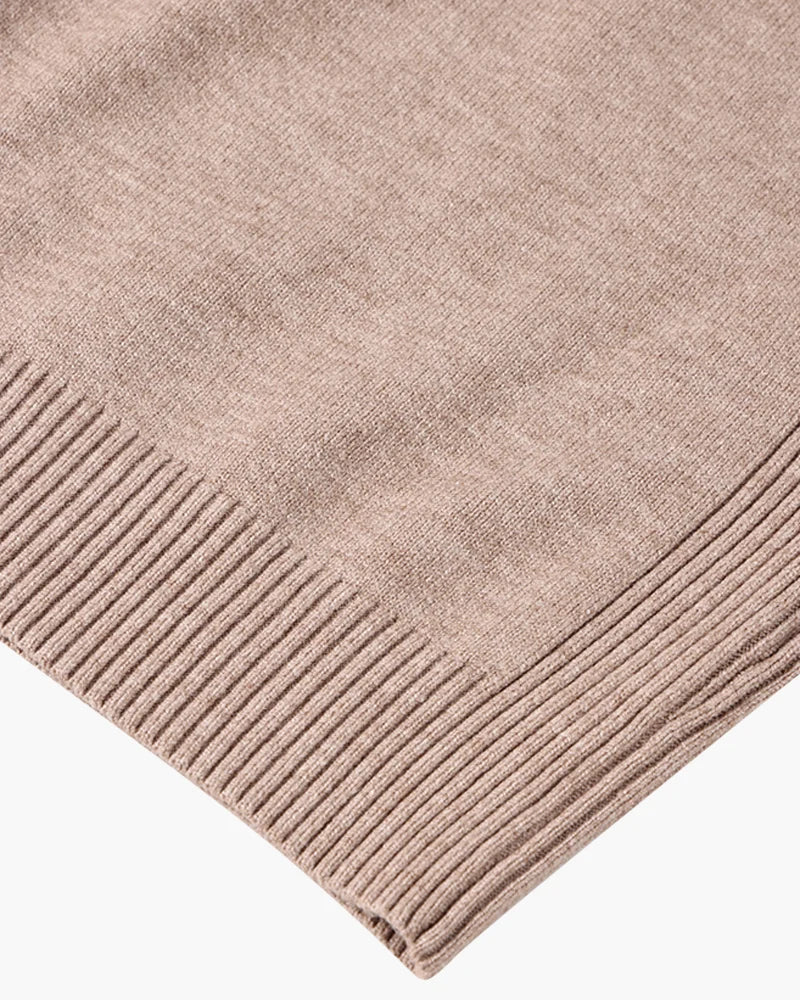 Jaxon Men's Turtleneck Sweater | Fine Merino Wool, Slim Fit 3