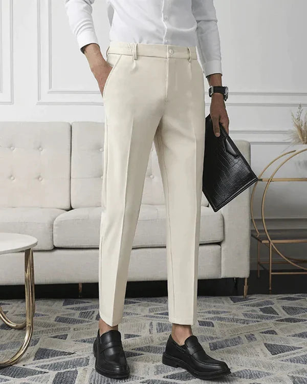 Milo Men's Pants | Soft Stretch Fabric, Classic Fit Tapered Leg 0
