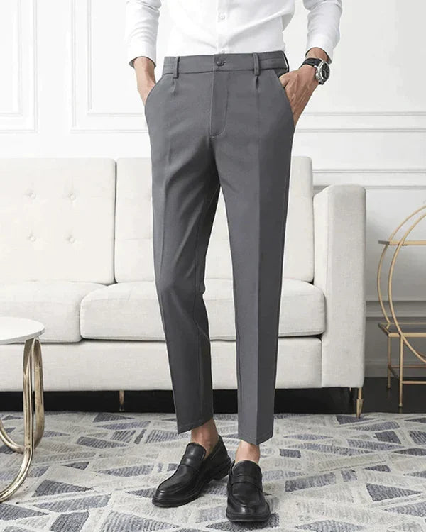 Milo Men's Pants | Soft Stretch Fabric, Classic Fit Tapered Leg 2