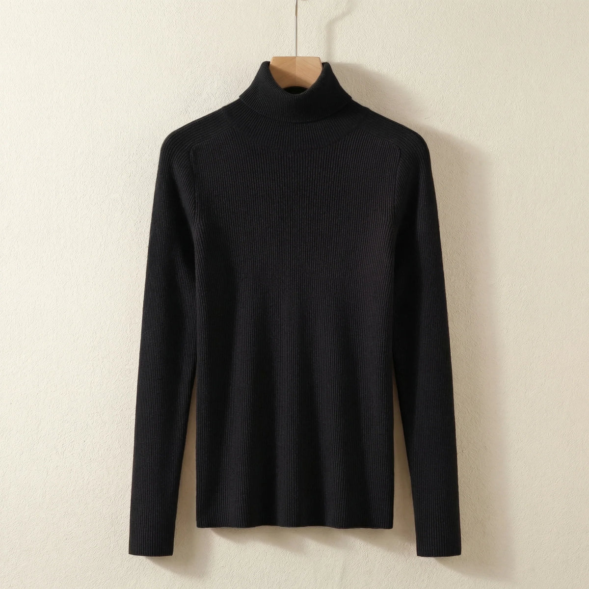 Sable Unisex Turtleneck Sweater | Soft Wool-Look Fabric, Classic Fit 4