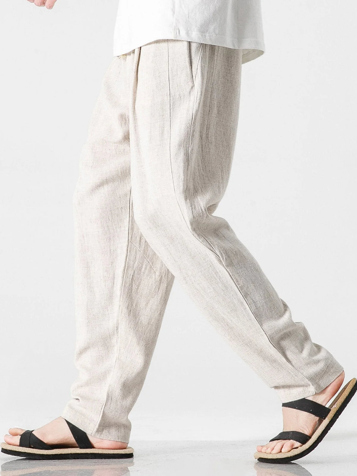 Santo Men's Trousers | Lightweight Cotton, Relaxed Fit 0