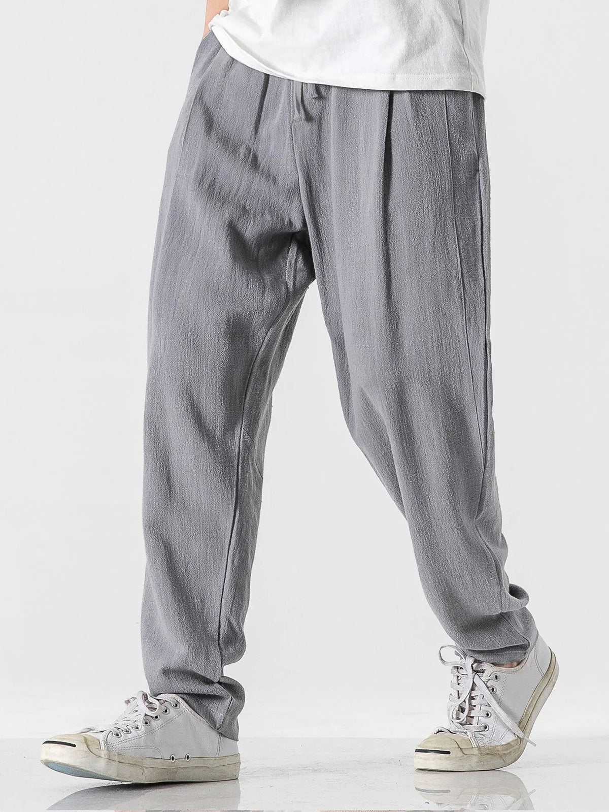 Santo Men's Trousers | Lightweight Cotton, Relaxed Fit 8